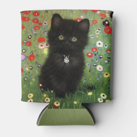 Gustav Klimt Kitten Blikjeskoeler (Voorkant)