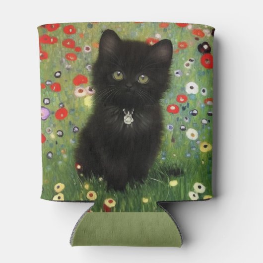 Gustav Klimt Kitten Blikjeskoeler (Achterkant)