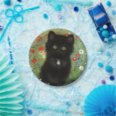 Gustav Klimt Kitten Papieren Bordje (Feest)