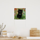 Gustav Klimt Kitten Poster (Keuken)