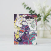 Gustav Klimt la carte postale de Vierge (Debout devant)