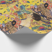 Gustav Klimt Lady met Fan Cadeaupapier (Hoek)