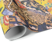Gustav Klimt Lady met Fan Cadeaupapier (Rol Hoek)