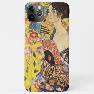Gustav Klimt Lady met Fan iPhone 11 Pro Max Hoesje