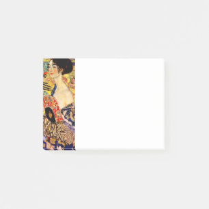 Gustav Klimt Lady met Fan Post-it® Notes
