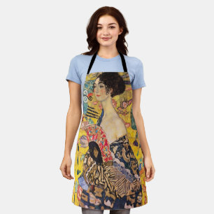 Gustav Klimt - Lady met Fan Schort
