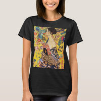Gustav Klimt Lady met Fan