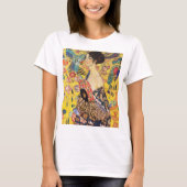 Gustav Klimt Lady met Fan T-shirt (Voorkant)
