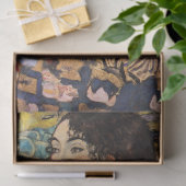 Gustav Klimt - Lady met Fan Tissuepapier (Geschenk)