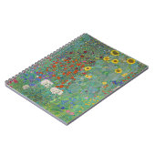 Gustav Klimt - Landelijke tuin met zonnebloemen Notitieboek (Linkerzijde)