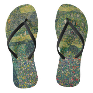 Gustav Klimt - Landenhuis van Attersee Teenslippers
