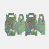 Gustav Klimt - Landentuin met zonnebloemen Bedankdoosjes (Uitgevouwen)