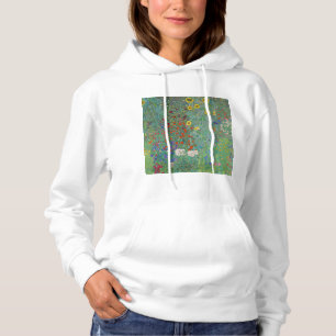 Gustav Klimt - Landentuin met zonnebloemen Hoodie