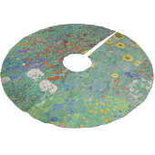 Gustav Klimt - Landentuin met zonnebloemen Kerstboom Rok (Gekanteld)