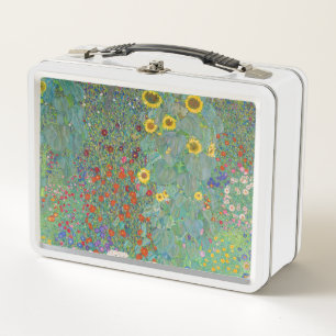 Gustav Klimt - Landtuin met zonnebloemen
