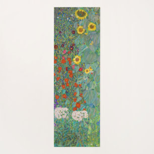 Gustav Klimt - Landtuin met zonnebloemen Yogamat
