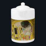 Gustav Klimt - Le baiser<br><div class="desc">The Kiss / Der Kuss - Gustav Klimt en 1907-1908</div>