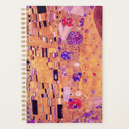 Gustav Klimt Le Baiser Violet (Devant)