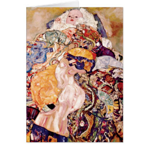 Gustav Klimt - Le Berceau - Nouveau-né
