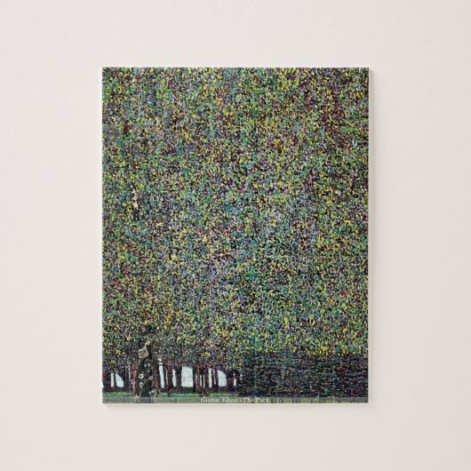 Gustav Klimt - le puzzle de parc (Vertical)