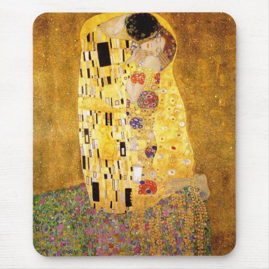 Gustav Klimt le tapis de souris de baiser (Devant)