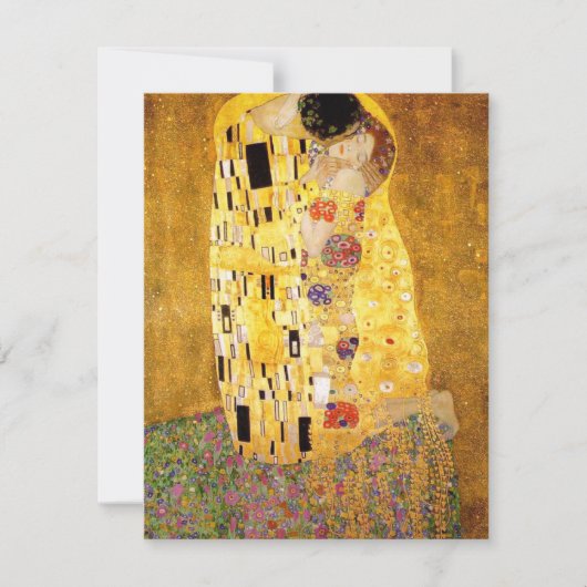 Gustav Klimt les invitations de baiser (Devant)