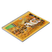 Gustav Klimt leuke kattespoeling notebook Notitieboek (Linkerzijde)