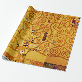 Gustav Klimt Levensboom: Art Nouveau Symbolist Cadeaupapier