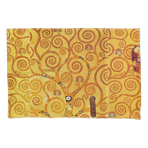 Gustav Klimt Levensboom: Art Nouveau Symbolist Kussensloop