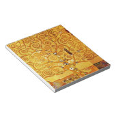 Gustav Klimt Levensboom: Art Nouveau Symbolist Notitieblok (Schuin)