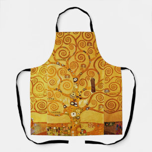 Gustav Klimt Levensboom: Art Nouveau Symbolist Schort