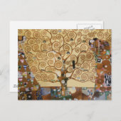 Gustav Klimt - Levensboom Briefkaart (Voorkant / Achterkant)