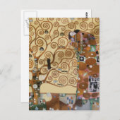Gustav Klimt - Levensboom Briefkaart (Voorkant / Achterkant)