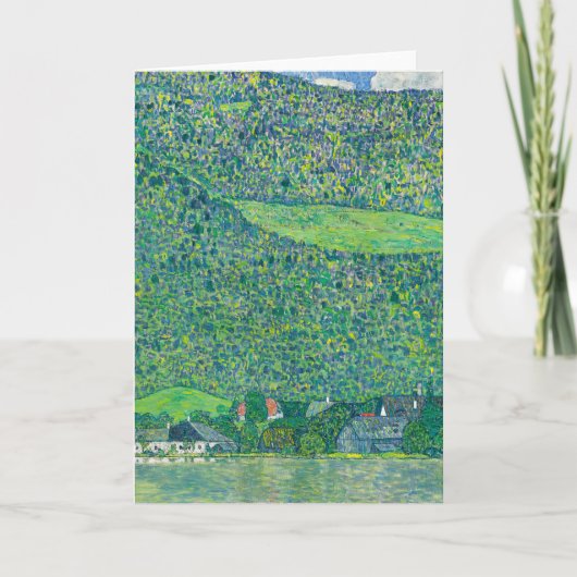 Gustav Klimt - Litzlberg am Attersee Kaart (Voorkant)