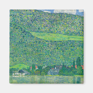 Gustav Klimt - Litzlberg am Attersee Magneet