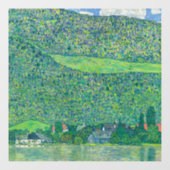 Gustav Klimt - Litzlberg am Attersee Raamsticker (Vel)