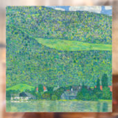 Gustav Klimt - Litzlberg am Attersee Raamsticker (Vel 2)