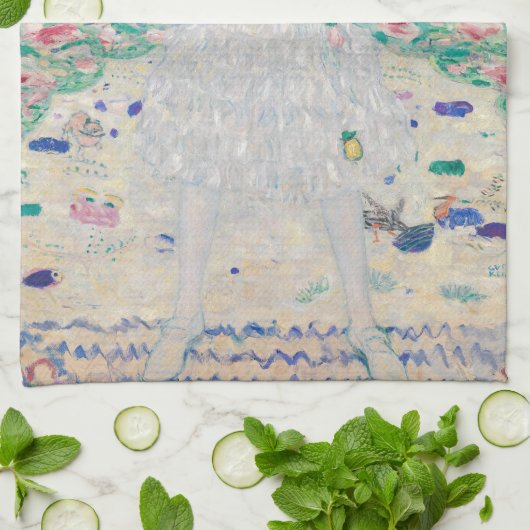 Gustav Klimt - Mada Primavesi Theedoek (Gevouwen)