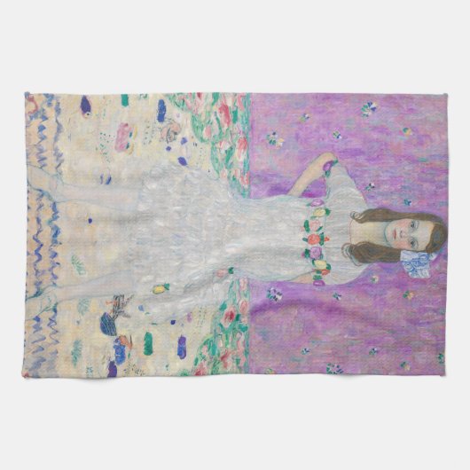 Gustav Klimt - Mada Primavesi Theedoek (Horizontaal)