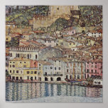Gustav Klimt - Malcesine Lake Garda Poster Italie<br><div class="desc">Gustav Klimt - Malcesine (Lac de Garde,  Italie) Poster</div>