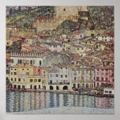 Gustav Klimt - Malcesine Lake Garda Poster Italie (Devant)