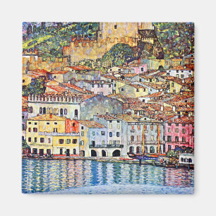Gustav Klimt Malcesine op het Gardameer Magneet