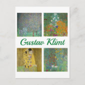 Gustav Klimt Masterstuks Briefkaart (Voorkant)