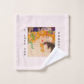 Gustav Klimt - Mère et Enfant (Gant de toilette)