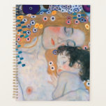 Gustav Klimt - Mère et Enfant<br><div class="desc">Mère et Enfant (détail de trois ans de femme) - Gustav Klimt,  Huile sur toile,  1905</div>