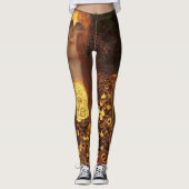 Gustav Klimt - Minerva of Pallas Athena Leggings (Voorkant)