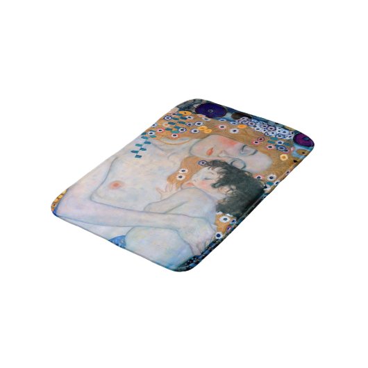 Gustav Klimt - Moeder en kind Badmat (Gekanteld)