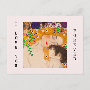 Gustav Klimt - Moeder en Kind Briefkaart
