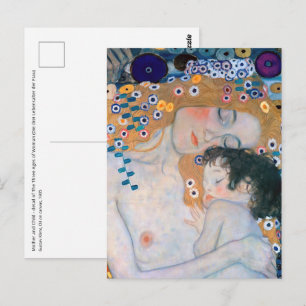 Gustav Klimt - Moeder en kind Briefkaart