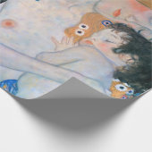 Gustav Klimt - Moeder en kind Cadeaupapier (Hoek)